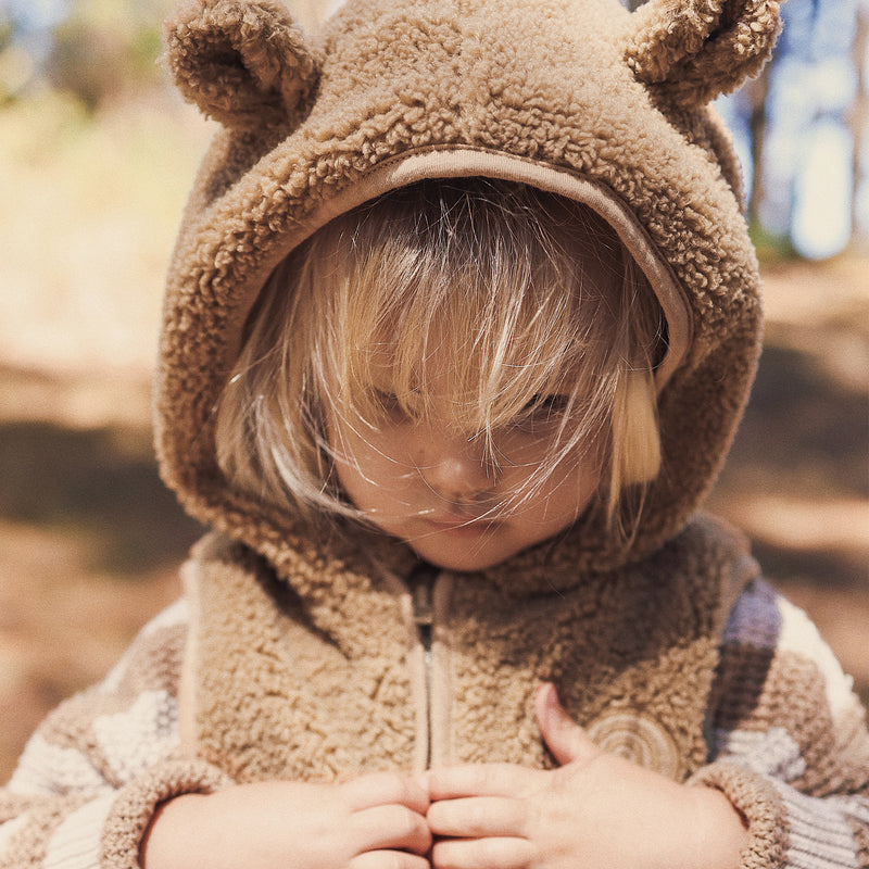 Sherpa Vest - Mocha