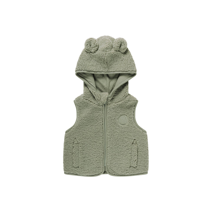 Sherpa Vest - Olive