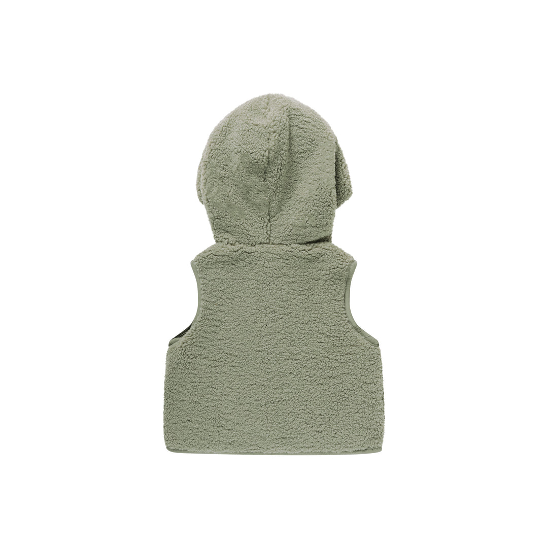 Sherpa Vest - Olive