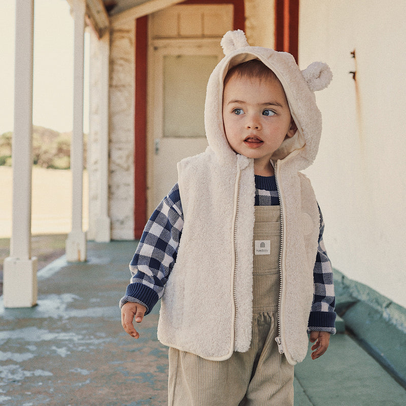 Sherpa Vest - Oat