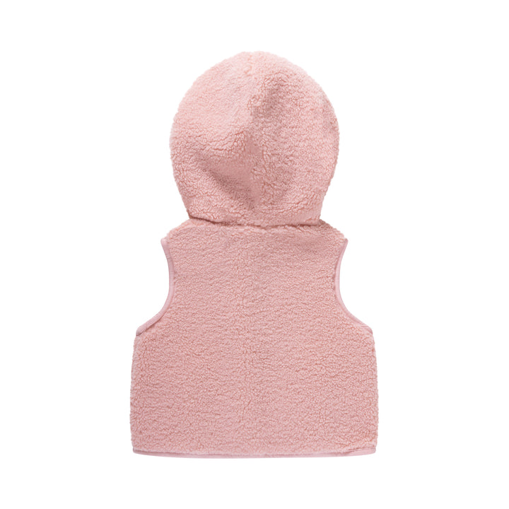 Sherpa Vest - Dusty Lilac
