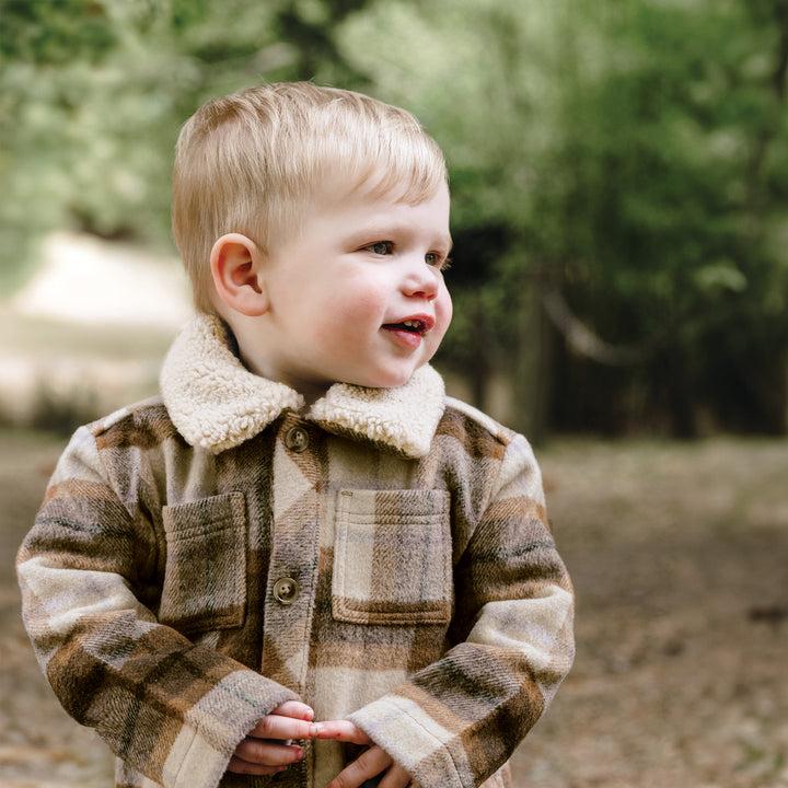 Gingham Shacket - Multi Check
