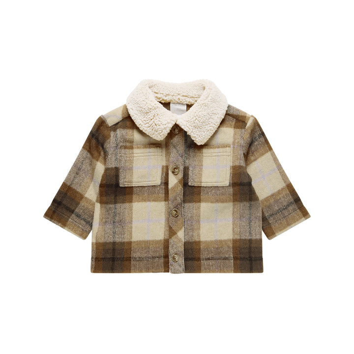 Gingham Shacket - Multi Check