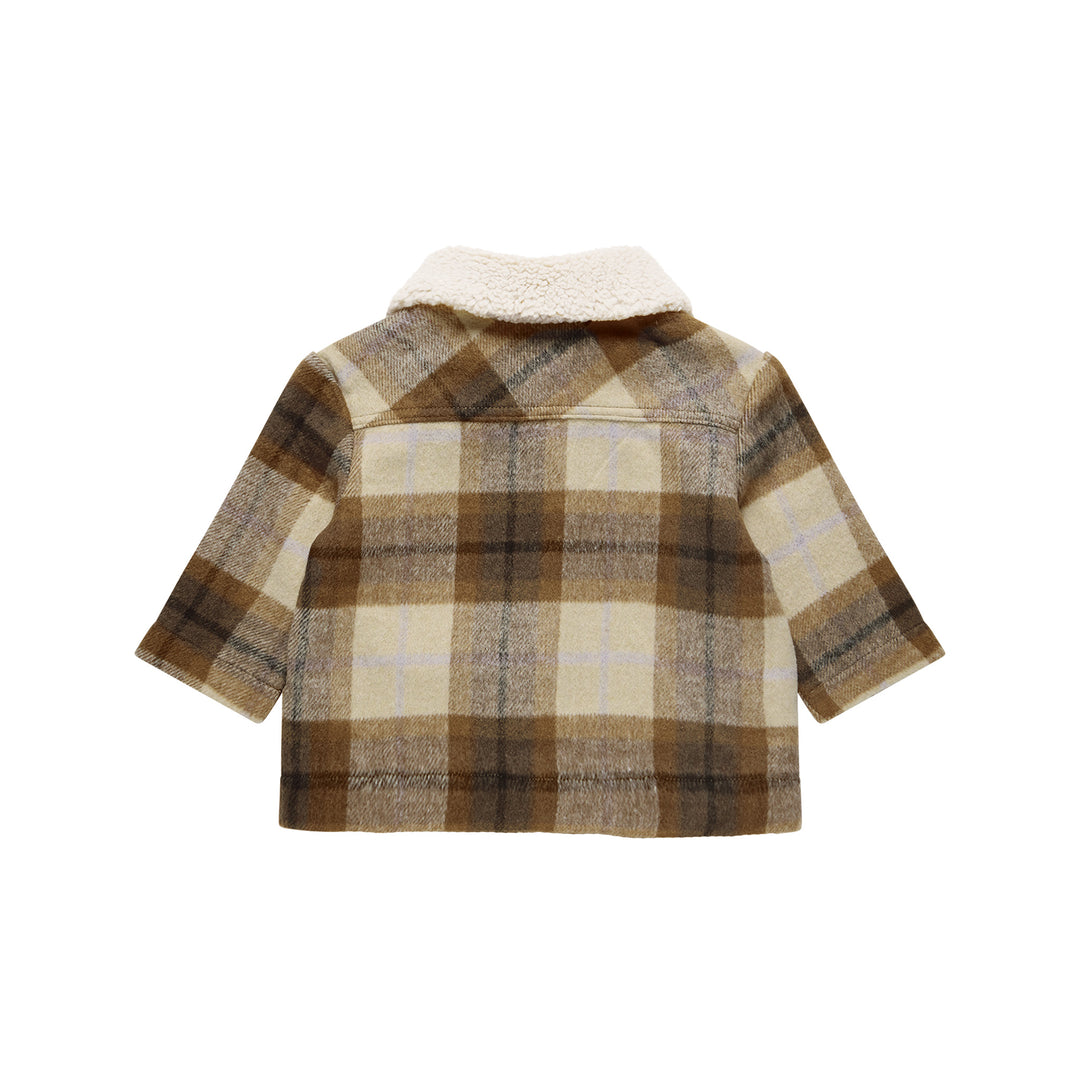 Gingham Shacket - Multi Check