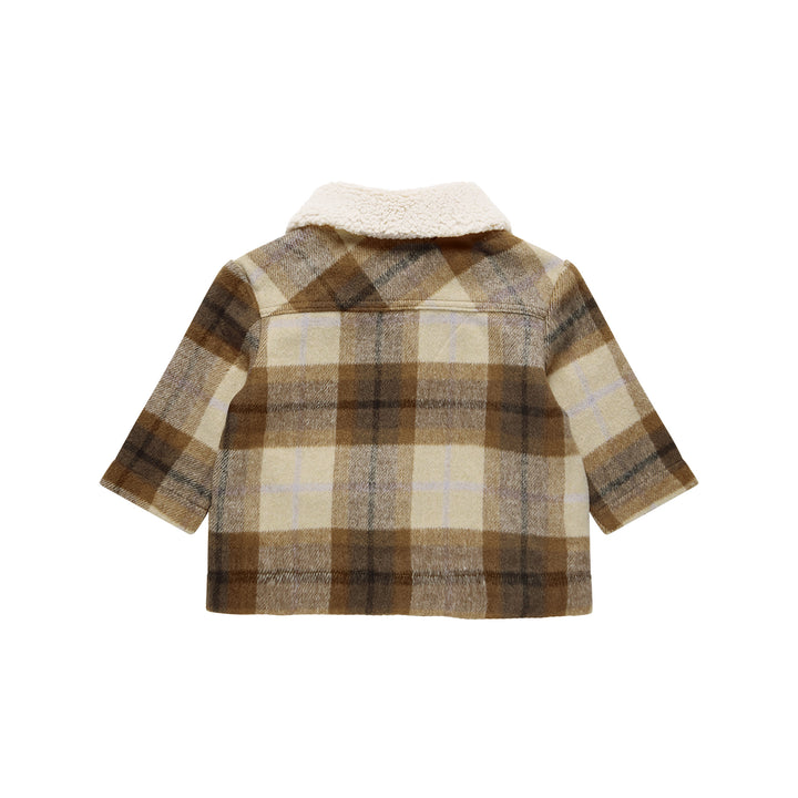 Gingham Shacket - Multi Check