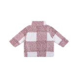 Sherpa Check Jacket - Dusty Lilac