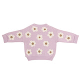 Jacquard Knit Jumper - Orchid Bloom