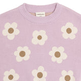 Jacquard Knit Jumper - Orchid Bloom