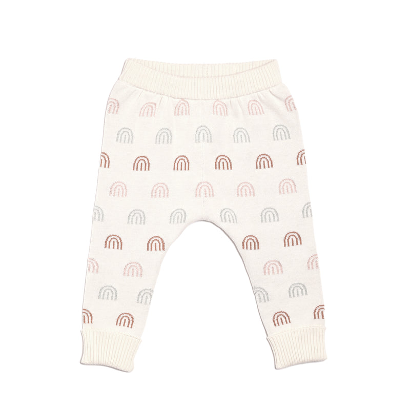 Jacquard Knit Pant  - Over the Rainbow