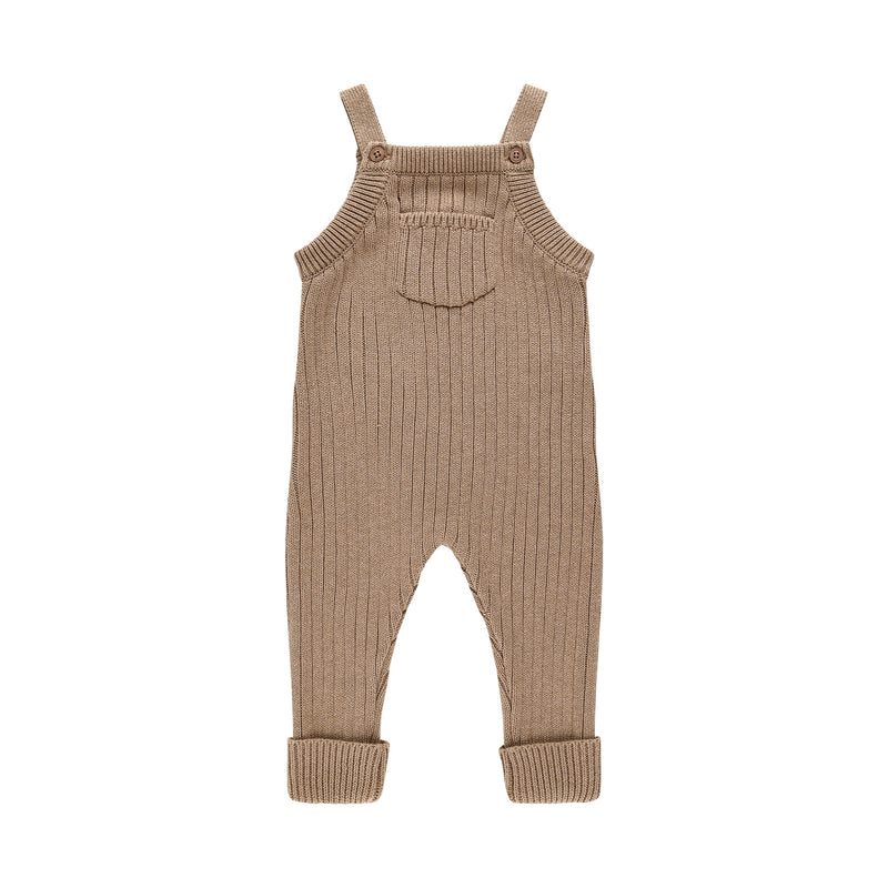 Knit Chunky Overall - Caramel