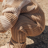 Knit Chunky Overall - Caramel