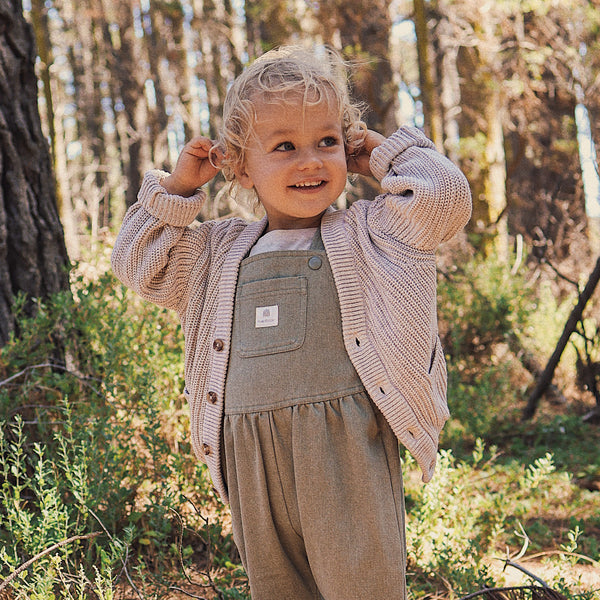 Chunky Knit Cardigan - Oatmeal