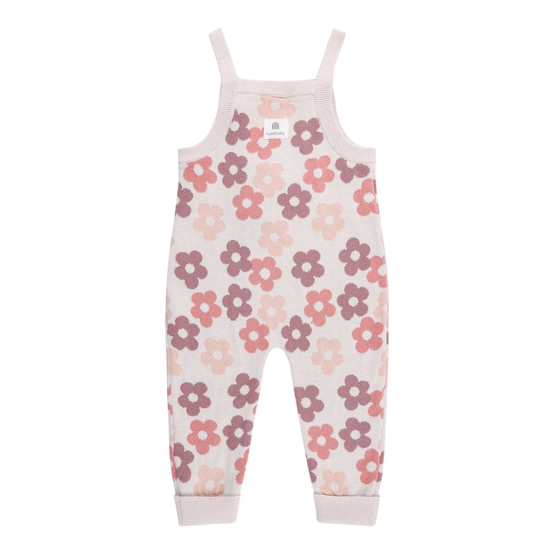Jacquard Knit Overall - Blooming