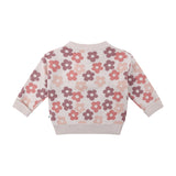 Jacquard Knit Jumper - Blooming
