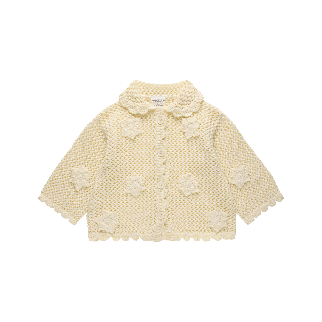 Crochet Cardigan - Vanilla