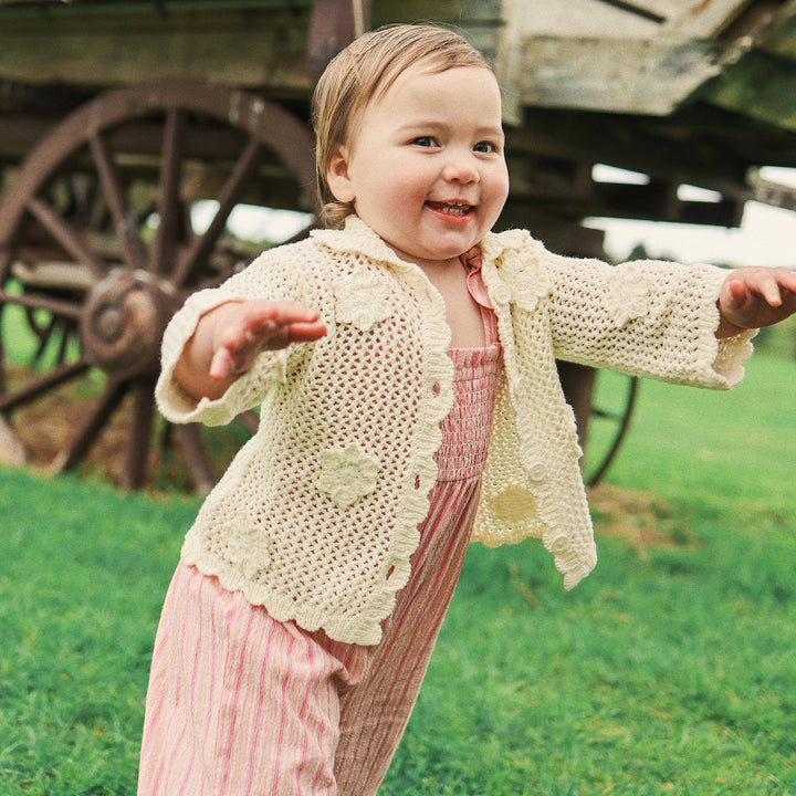 Crochet Cardigan - Vanilla