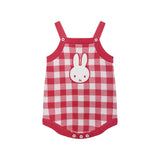 Miffy Knit Romper - Cherry