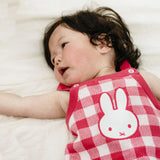 Miffy Knit Romper - Cherry