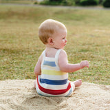 Miffy Knit Romper - Multi Stripe
