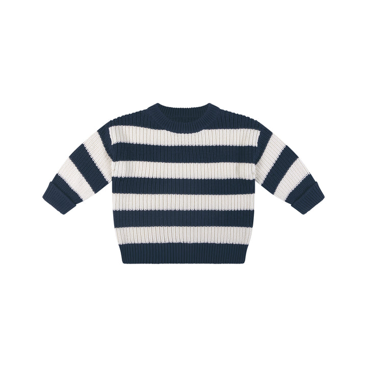 Knit Stripe Jumper - Tidal Stripe