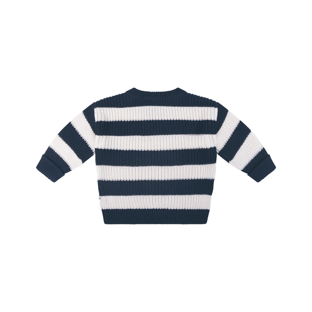 Knit Stripe Jumper - Tidal Stripe