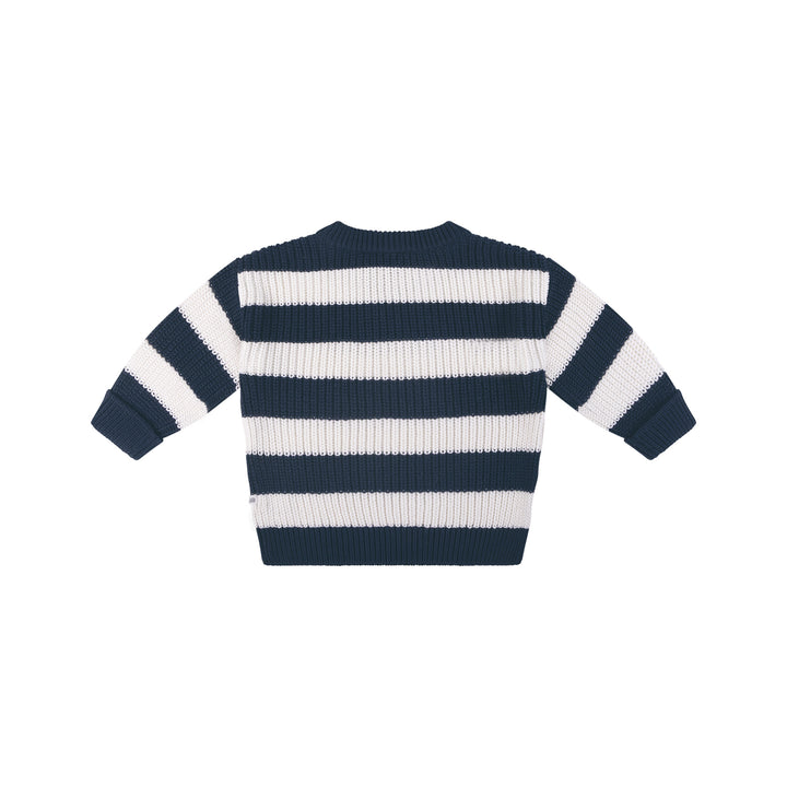 Knit Stripe Jumper - Tidal Stripe