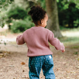 Knit Cardigan - Dusty Lilac