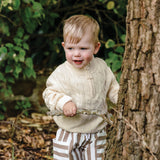 Knit Rib Jumper - Ivory