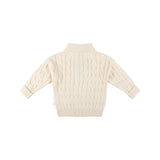 Knit Rib Jumper - Ivory