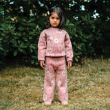 Knit Flare Pant - Bold Floral