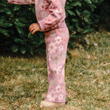 Knit Flare Pant - Bold Floral