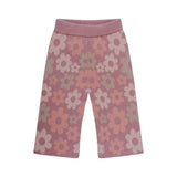 Knit Flare Pant - Bold Floral