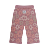 Knit Flare Pant - Bold Floral