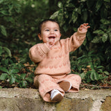 Knit Jumper - Pink Heart