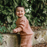 Knit Jumper - Pink Heart