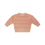 Knit Jumper - Pink Heart