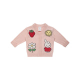 Miffy Knit Cardigan - Soft Pink