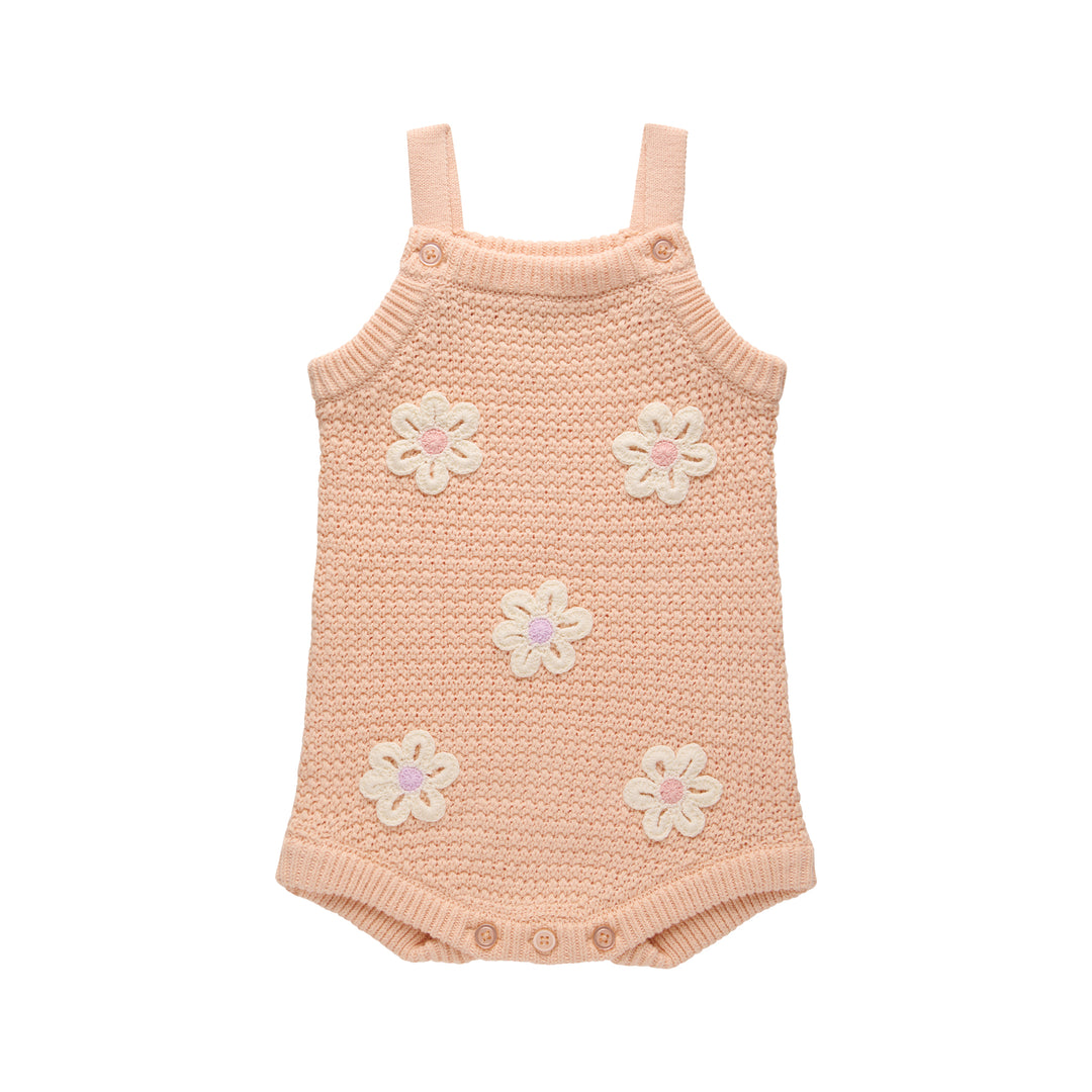 Crochet Romper - Blooms