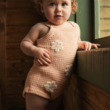 Crochet Romper - Blooms