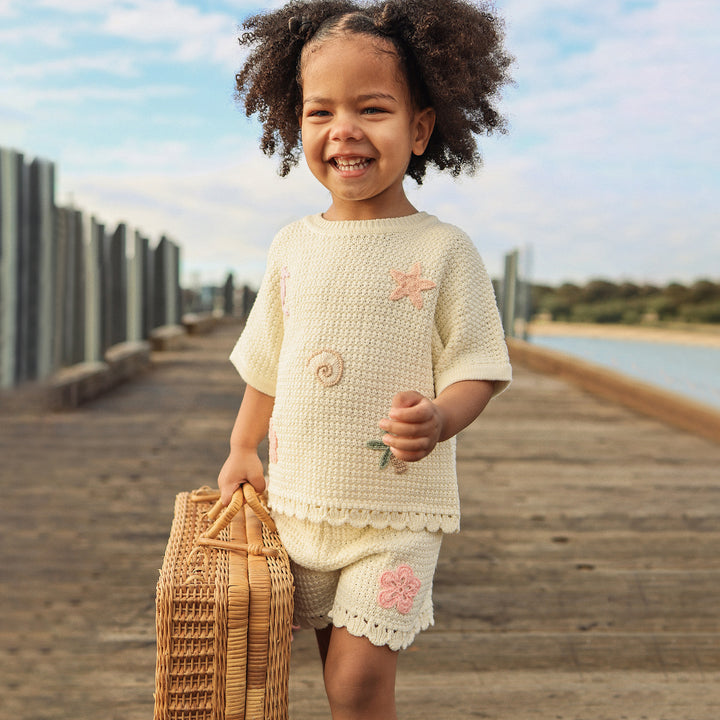 Crochet Top - Coconut