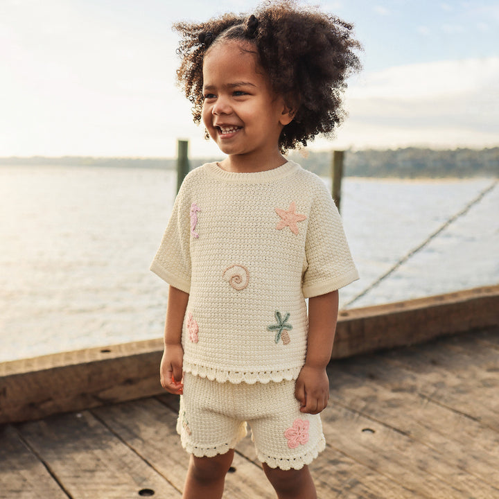 Crochet Top - Coconut