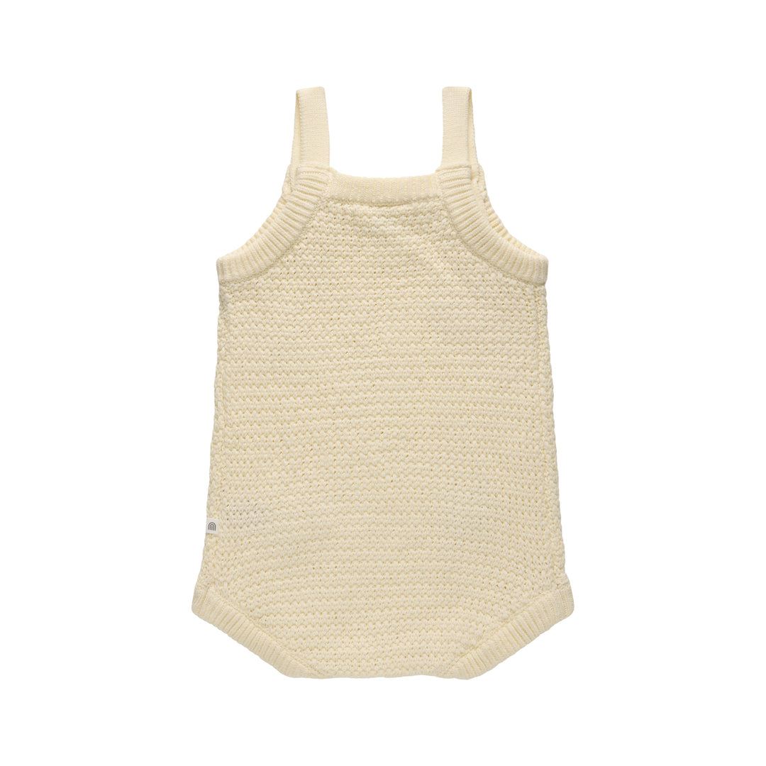 Crochet Romper - Coconut