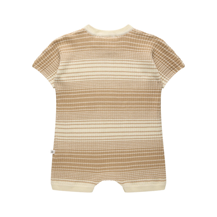 Knit Slouchy Romper - Mocha