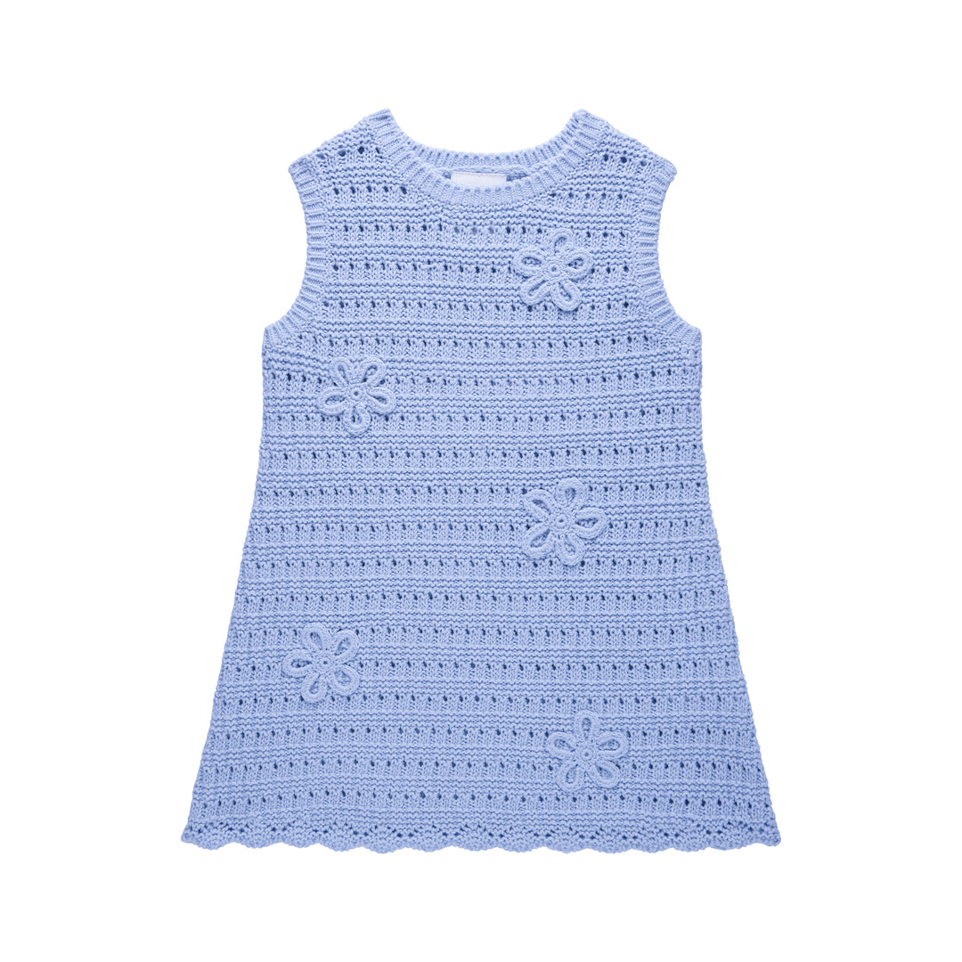 Crochet Dress - Blue