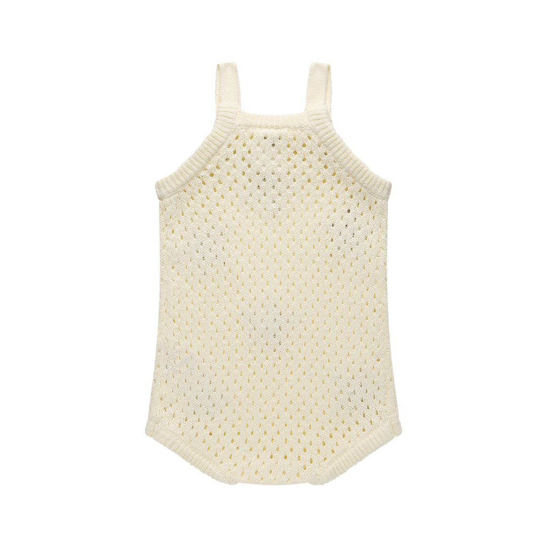Crochet Romper - Coconut Star
