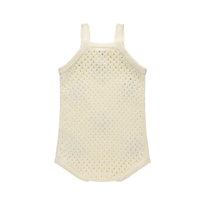 Crochet Romper - Coconut Star