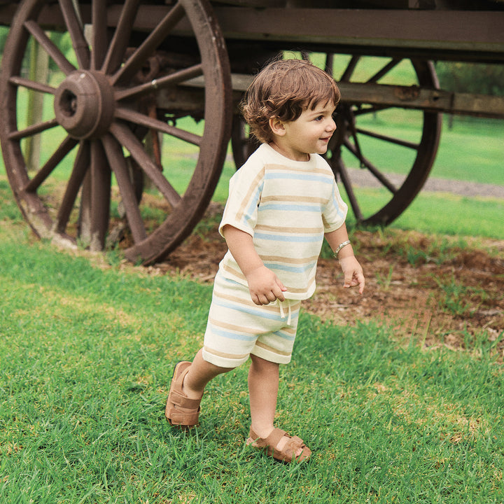 Knit Slouchy Top - Stripe