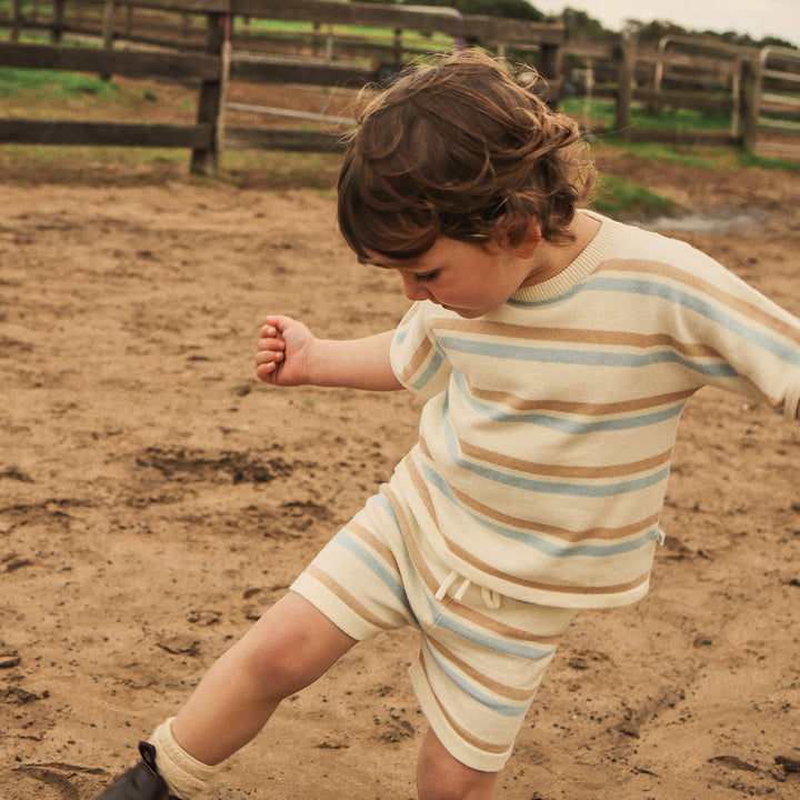 Knit Short - Stripe