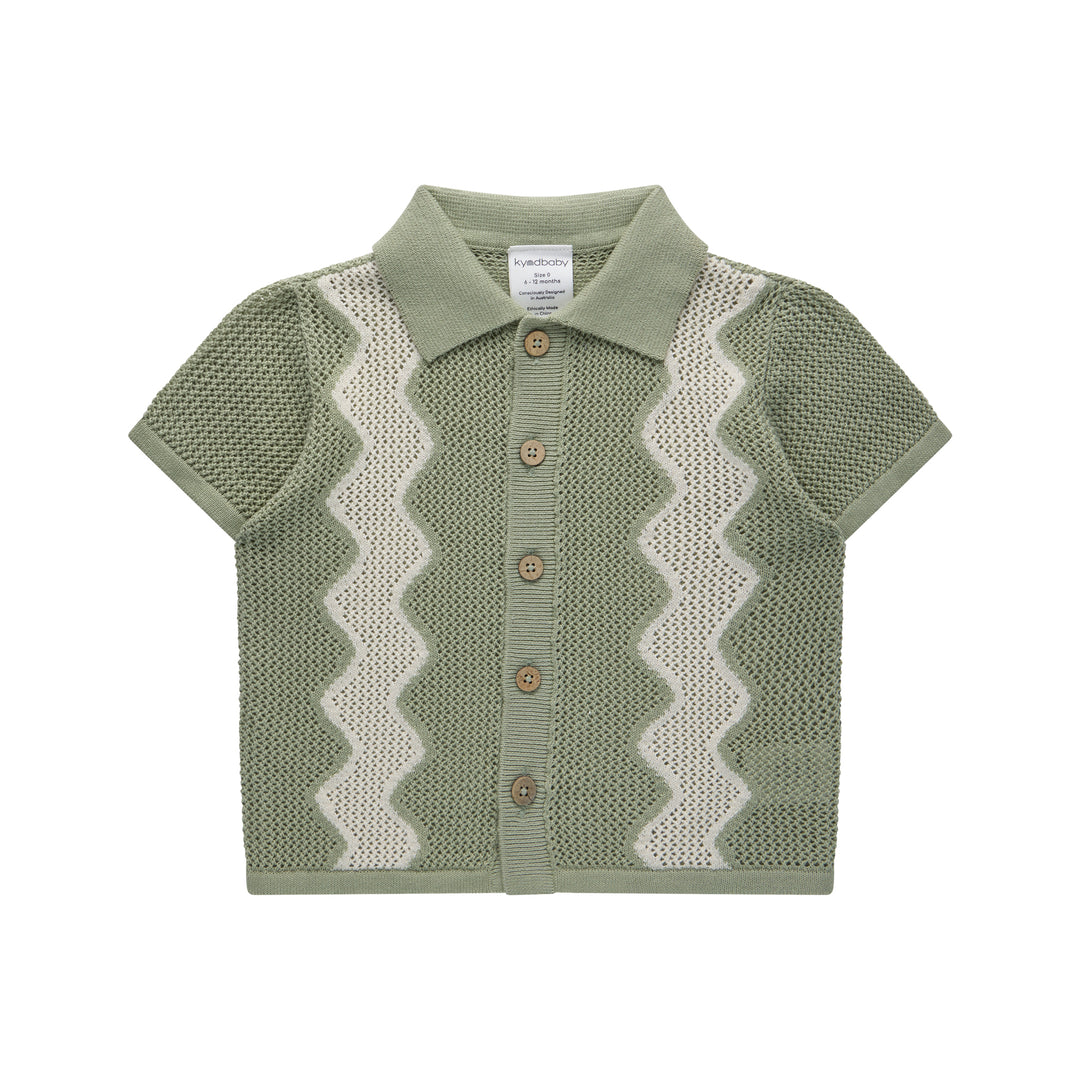 Knit Shirt - Sage