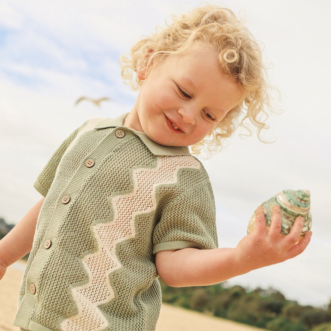 Knit Shirt - Sage